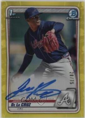 Jasseel De La Cruz [Yellow Refractor] #CPA-JDC