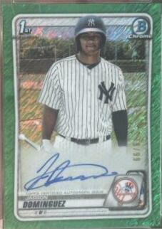 Jasson Dominguez [Green Shimmer] #CPA-JDO
