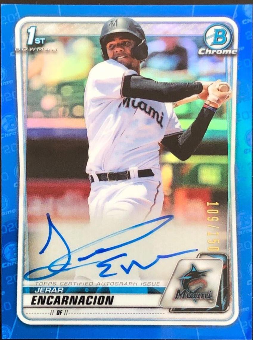 Jerar Encarnacion [Blue Refractor] #CPA-JE