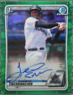 Jerar Encarnacion [Green Refractor] #CPA-JE