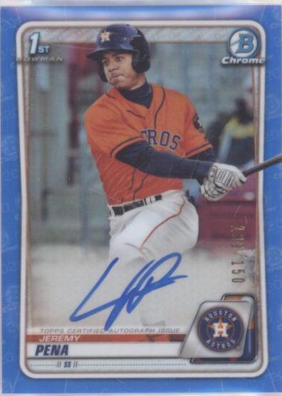Jeremy Pena [Blue Refractor] #CPA-JP