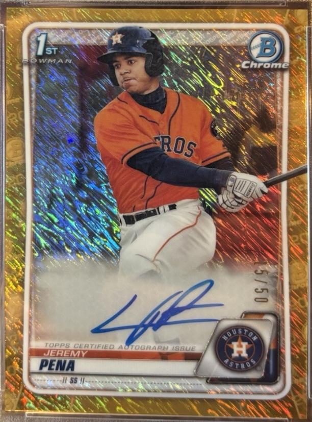 Jeremy Pena [Gold Shimmer] #CPA-JP