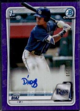 Jhon Diaz [Purple Refractor] #CPA-JDI