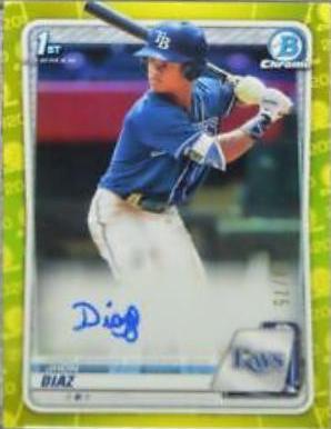 Jhon Diaz [Yellow Refractor] #CPA-JDI