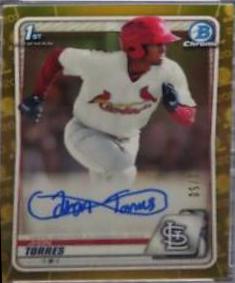 Jhon Torres [Gold Refractor] #CPA-JT
