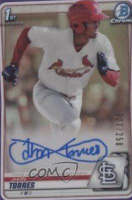 Jhon Torres [Purple Refractor] #CPA-JT