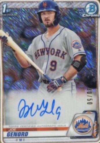Joe Genord [Gold Refractor] #CPA-JG
