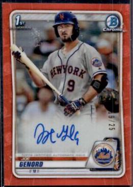 Joe Genord [Orange Refractor] #CPA-JG