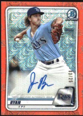 Joe Ryan [Orange Refractor] #CPA-JRY