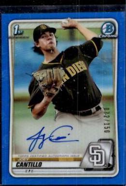 Joey Cantillo [Blue Refractor] #CPA-JC