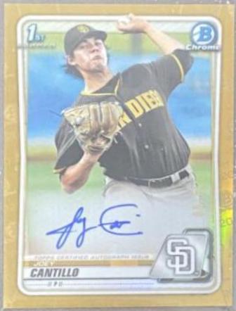 Joey Cantillo [Gold Refractor] #CPA-JC