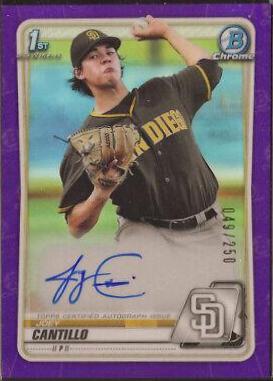Joey Cantillo [Purple Refractor] #CPA-JC
