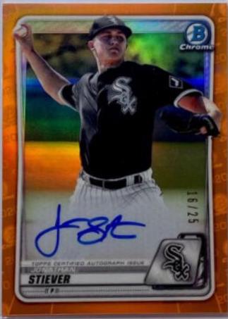 Jonathan Stiever [Orange Refractor] #CPA-JS
