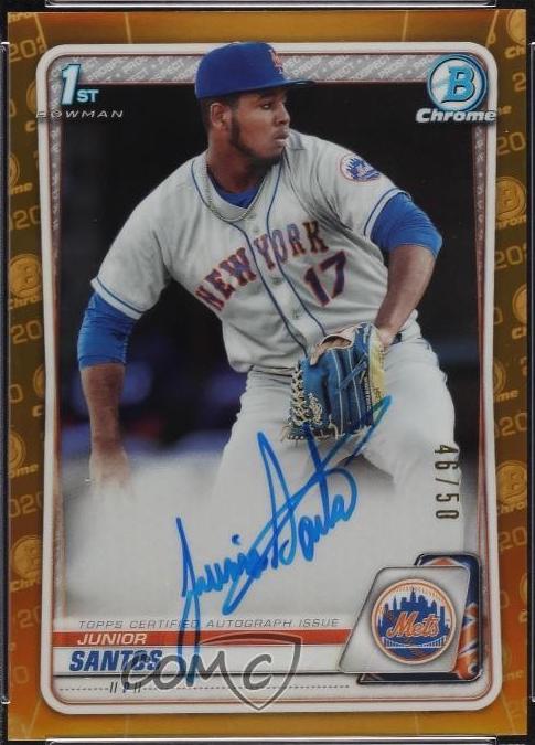 Junior Santos [Gold Refractor] #CPA-JS