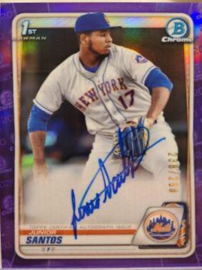 Junior Santos [Purple Refractor] #CPA-JS