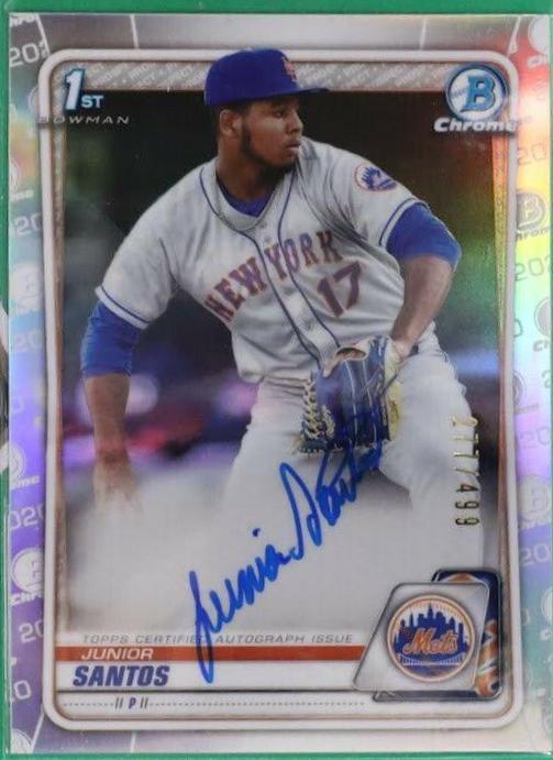 Junior Santos [Refractor] #CPA-JS
