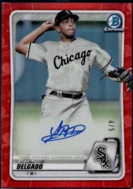 Lency Delgado [Red Refractor] #CPA-LD