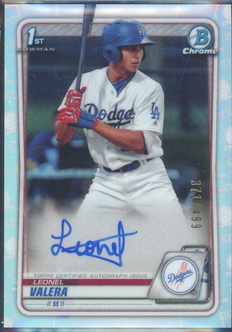 Leonel Valera [Refractor] #CPA-LV