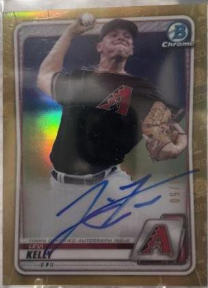 Levi Kelly [Gold Refractor] #CPA-LK