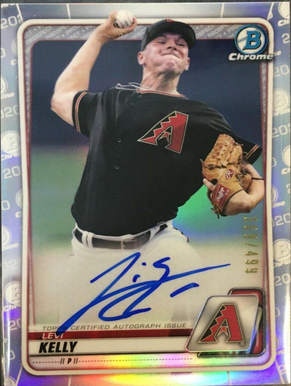Levi Kelly [Refractor] #CPA-LK