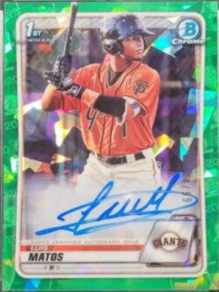Luis Matos [Green Refractor] #CPA-LM