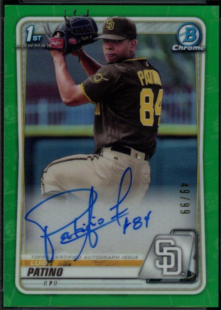 Luis Patino [Green Refractor] #CPA-LP
