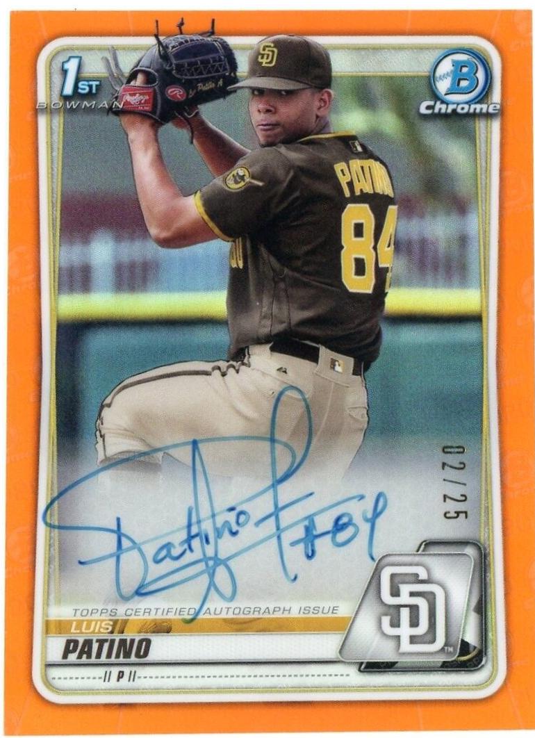 Luis Patino [Orange Refractor] #CPA-LP