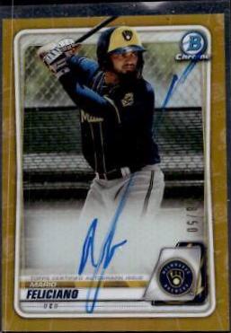 Mario Feliciano [Gold Refractor] #CPA-MF