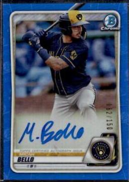 Micah Bello [Blue Refractor] #CPA-MB