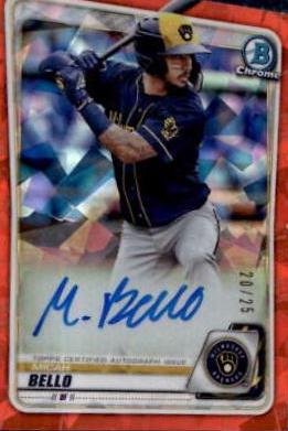 Micah Bello [Orange Refractor] #CPA-MB