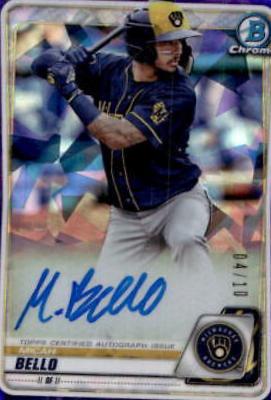 Micah Bello [Purple Refractor] #CPA-MB