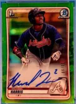 Michael Harris [Green Refractor] #CPA-MH