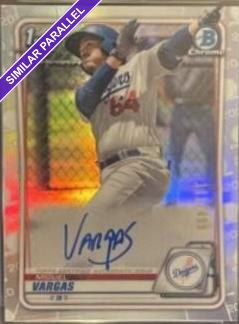 Miguel Vargas [Blue Refractor] #CPA-MV