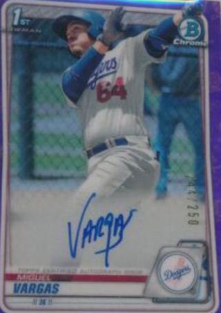 Miguel Vargas [Purple Refractor] #CPA-MV