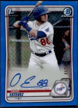 Omar Estevez [Blue Refractor] #CPA-OE