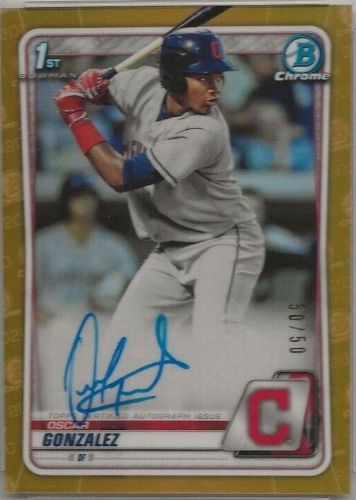Oscar Gonzalez [Gold Refractor] #CPA-OG