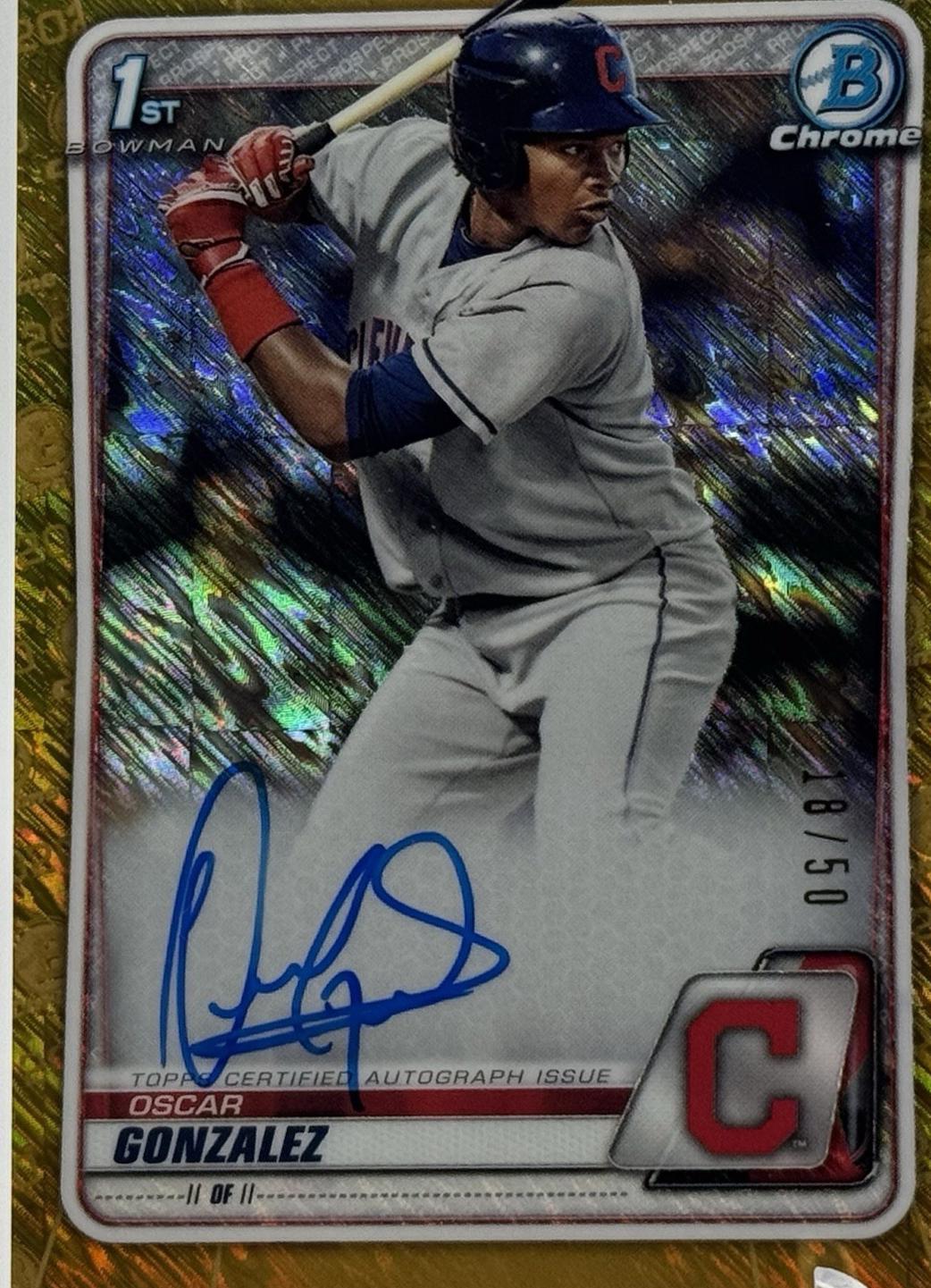 Oscar Gonzalez [Gold Shimmer] #CPA-OG