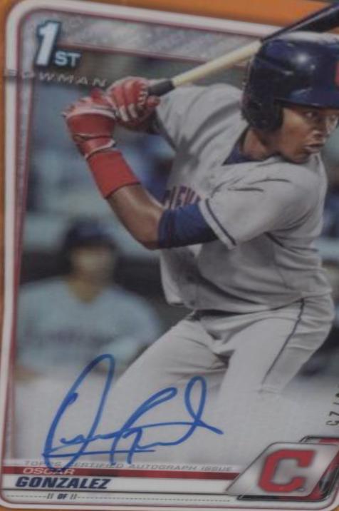 Oscar Gonzalez [Orange Refractor] #CPA-OG