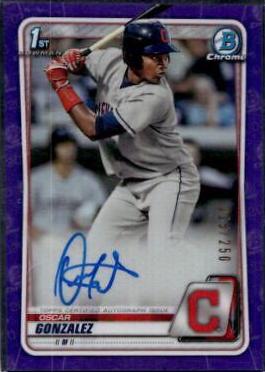 Oscar Gonzalez [Purple Refractor] #CPA-OG