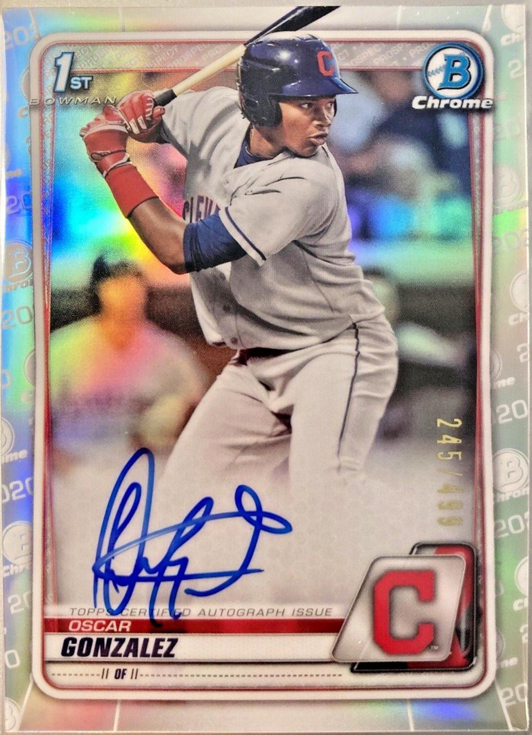 Oscar Gonzalez [Refractor] #CPA-OG