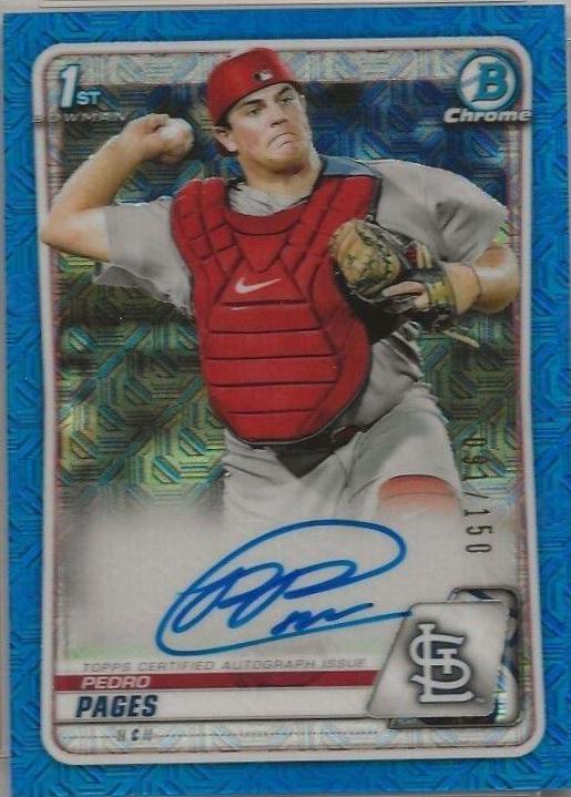 Pedro Pages [Choice Refractor] #CPA-PP