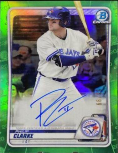 Philip Clarke [Green Refractor] #CPA-PC