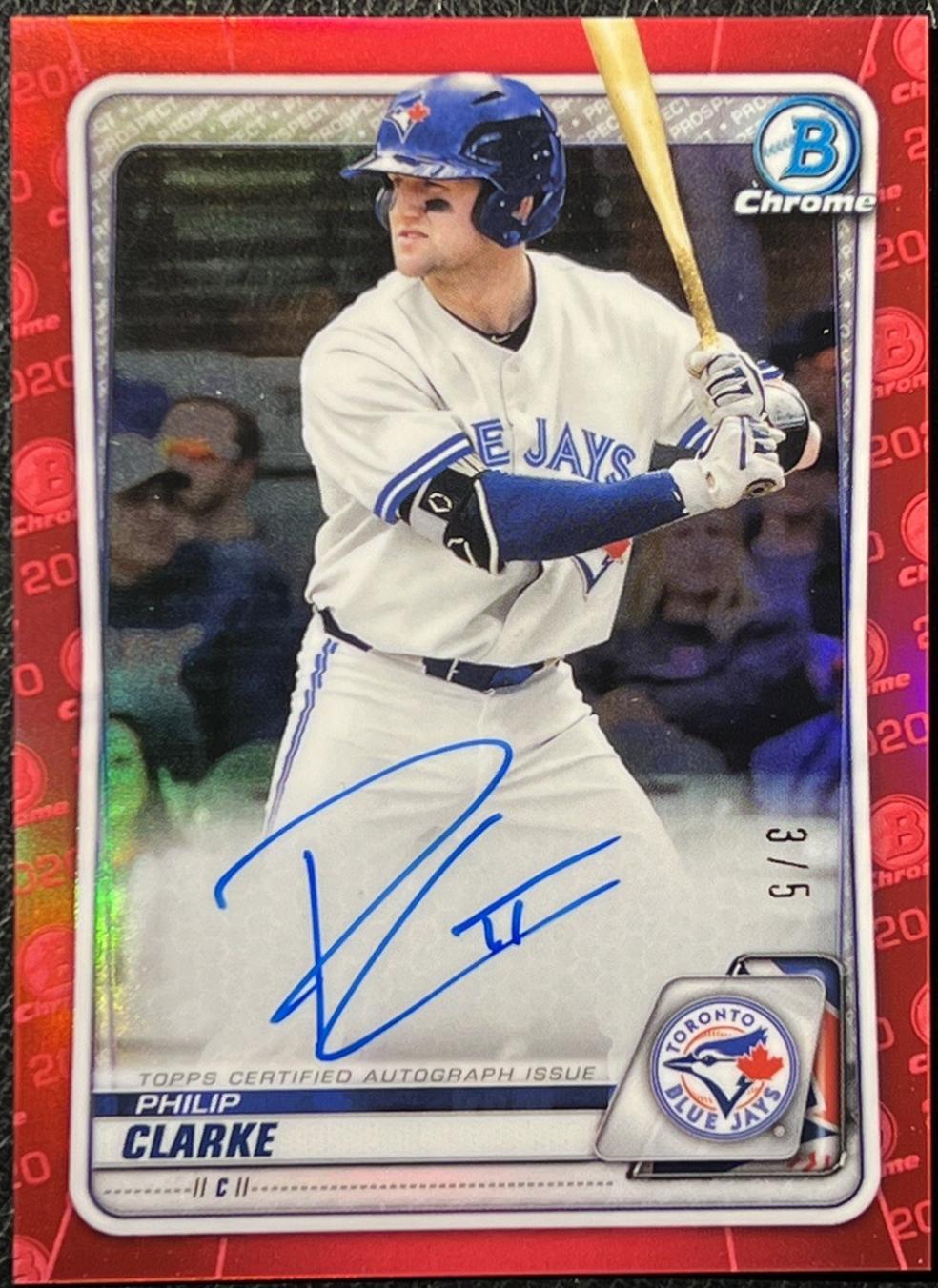 Philip Clarke [Red Refractor] #CPA-PC