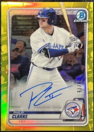 Philip Clarke [Yellow Refractor] #CPA-PC