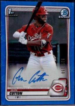 Quin Cotton [Blue Refractor] #CPA-QC