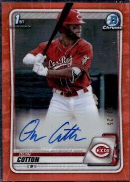 Quin Cotton [Orange Refractor] #CPA-QC