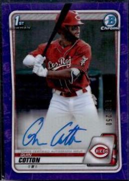 Quin Cotton [Purple Refractor] #CPA-QC