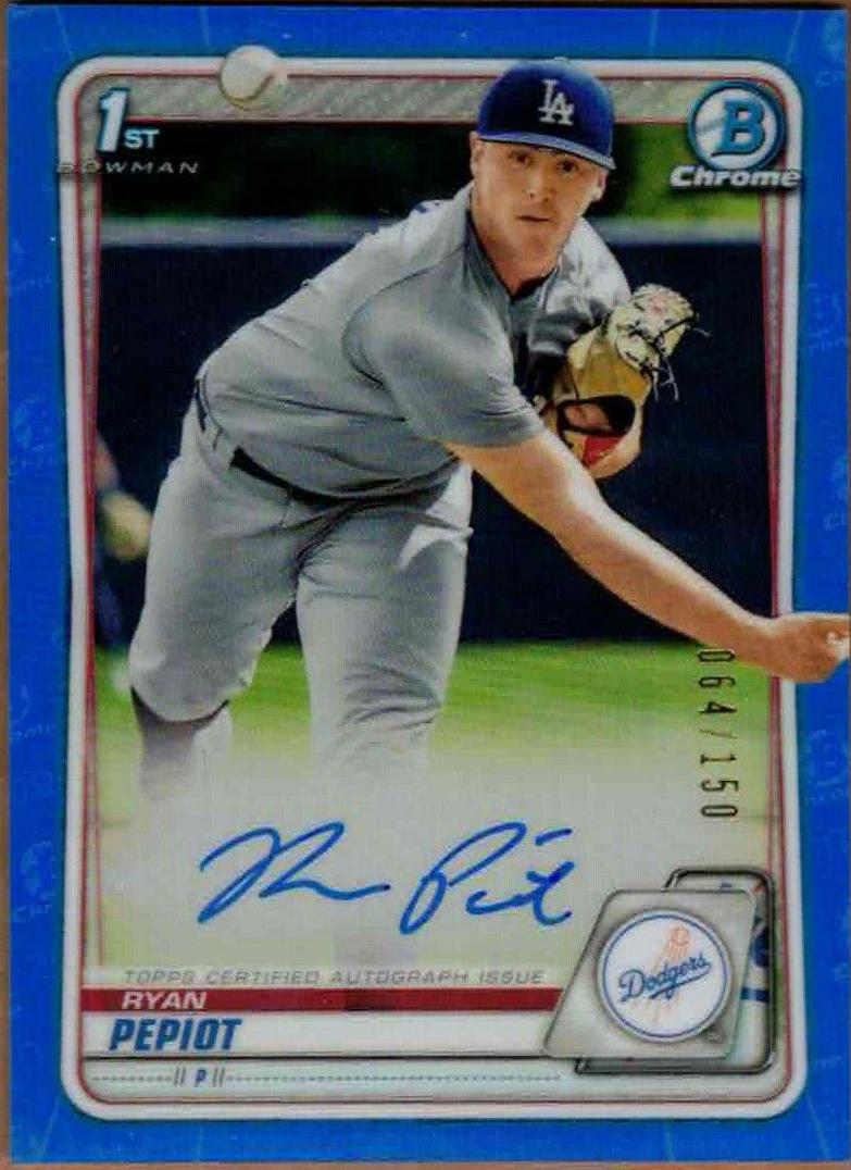 Ryan Pepiot [Blue Refractor] #CPA-RPE