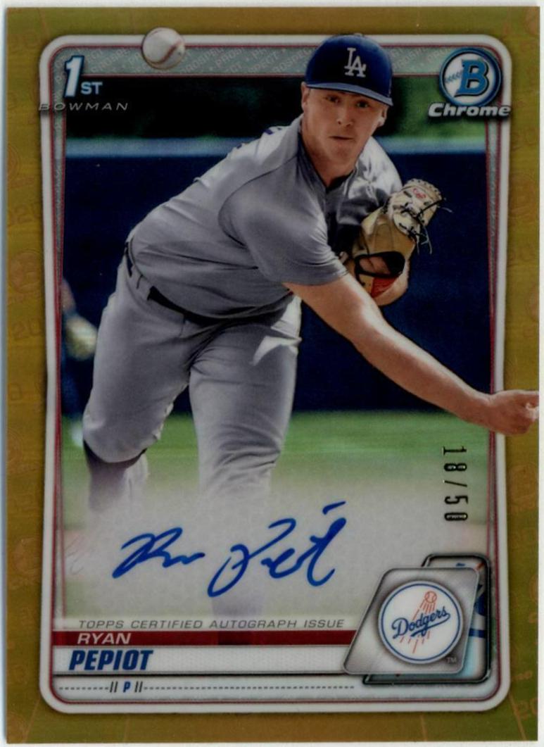 Ryan Pepiot [Gold Refractor] #CPA-RPE