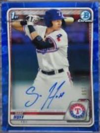 Sam Huff [Blue Refractor] #CPA-SH